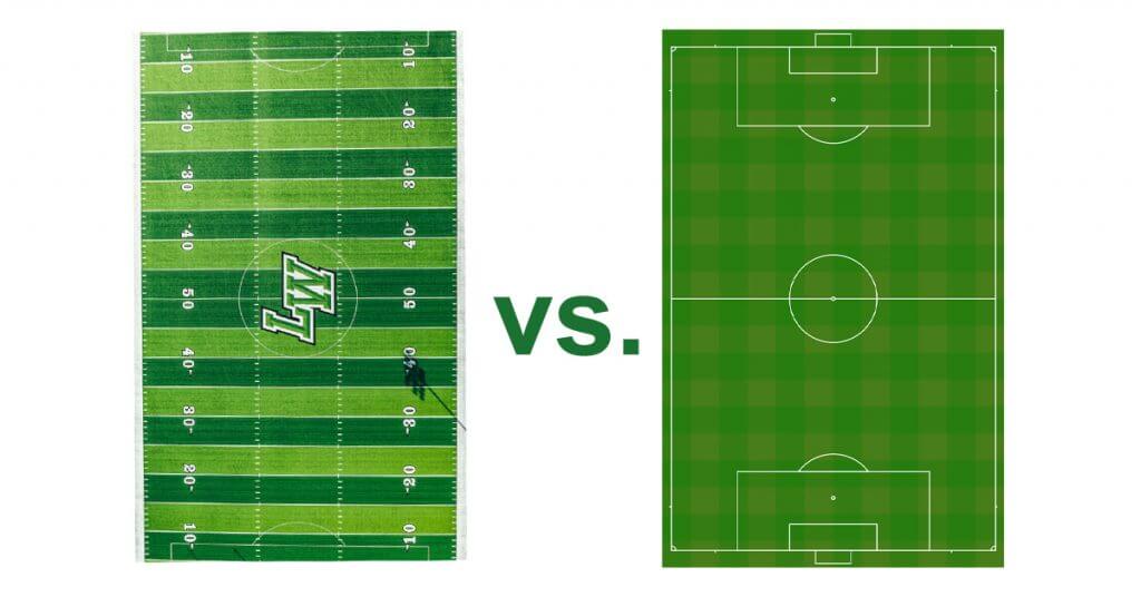 soccer field vs football field - thebestips